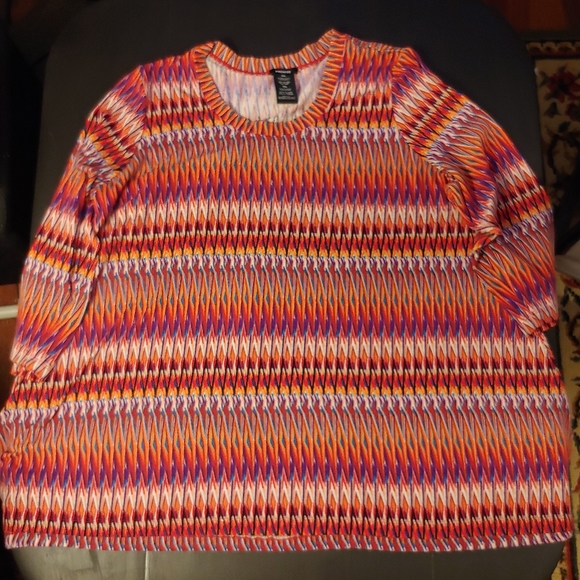 HP Women's Premise Multicolor Patterned Shirt, XXL - Picture 4 of 12